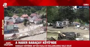 A Haber Babaçay Köyü’nde! Tepelere çıkarak kurtuldular
