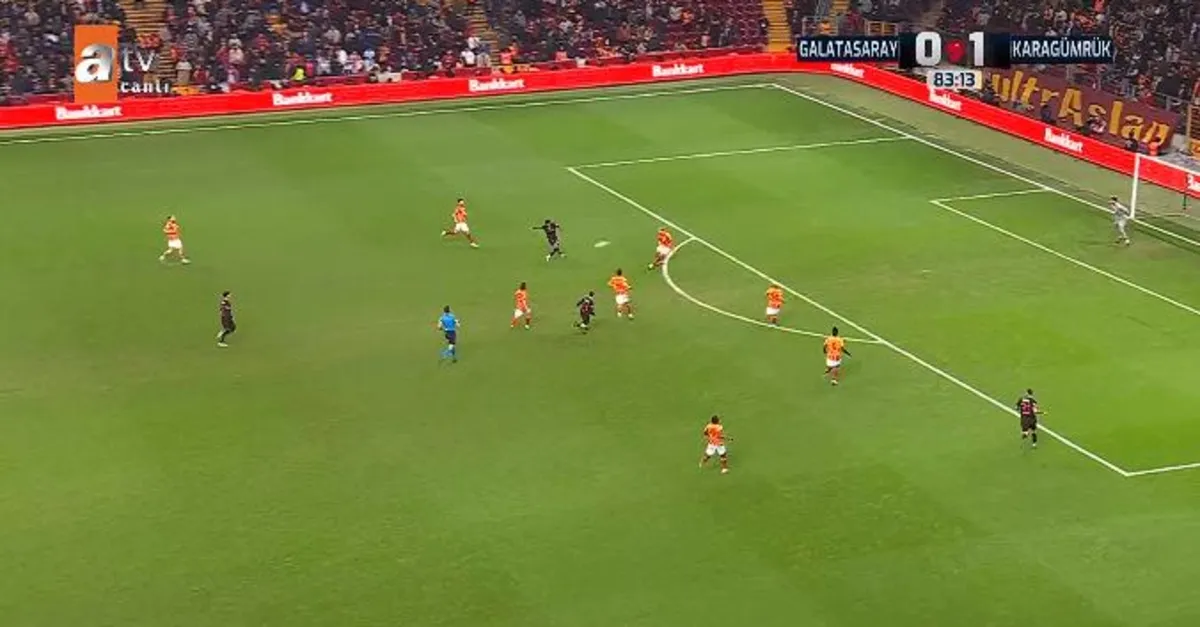 Galatasaray 0-2 Fatih Karagümrük Gol: Ryan Mendes