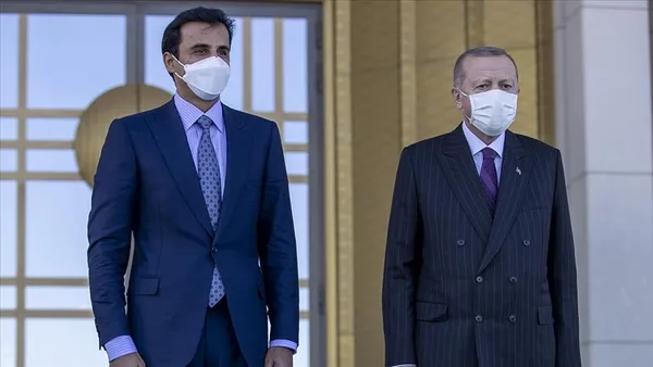 Son dakika: Başkan Erdoğan Katar Emiri ile görüştü! İşte ele alınan konular...