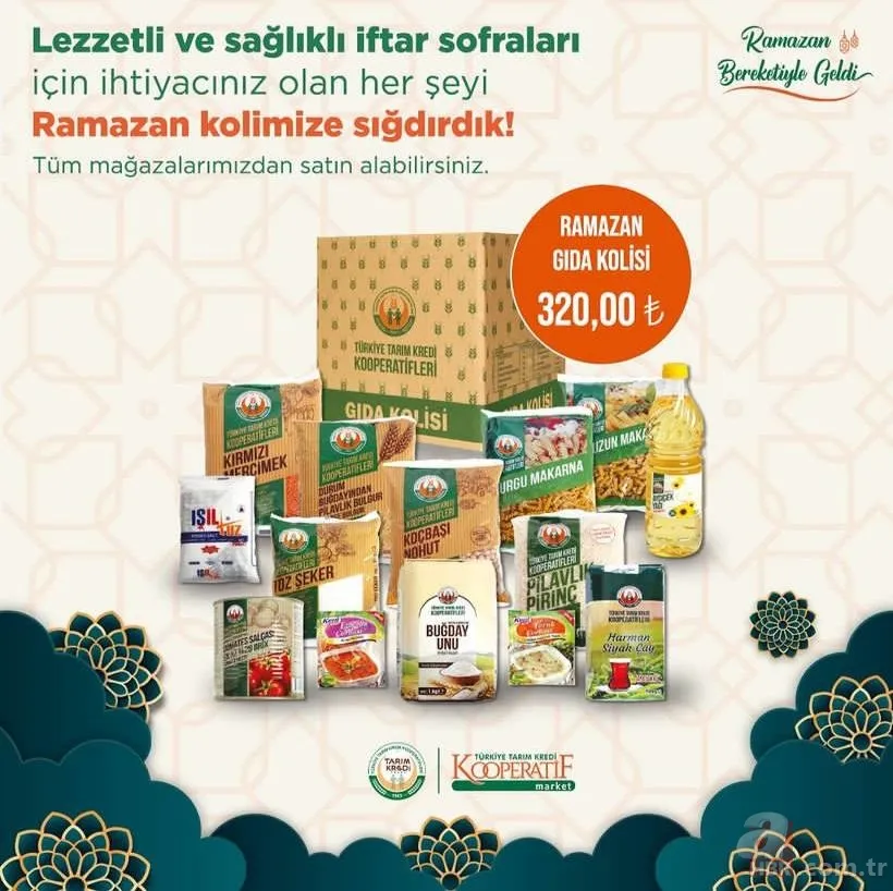 Tarım Kredi, Şok, BİM marketler tek tek açıkladı! 23 adet ürün 19 TL'ye geliyor! RAMAZAN KOLİSİ 2023 Liste ve fiyatları | 2