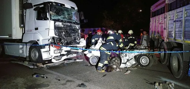 Konya’da korkunç kaza: 3 ölü, 2 yaralı