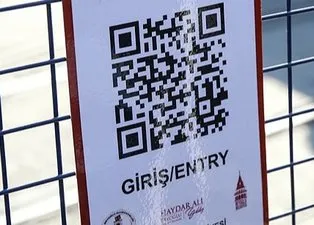İstiklal Caddesi'ne karekod ile girişler başladı