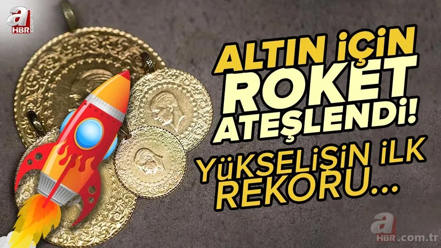 Altın için roket ateşlendi! Yükselişin ilk rekoru... İslam Memiş, gram altında yükseliş için tarih verdi 1