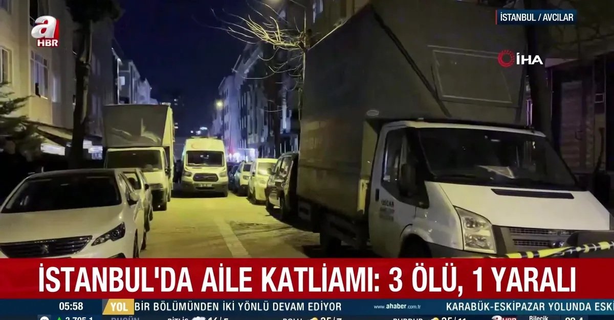 İstanbul'da aile katliamı!