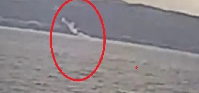 Gemlik depremi sonrası ilginç görüntü: Denizin ortasından gökyüzüne yükseldi