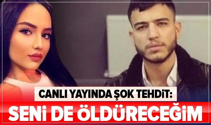 Aleyna Çakır’ın ölümünün şüphelisi Ümitcan Uygun canlı yayında böyle tehdit etti: Seni de öldüreceğim