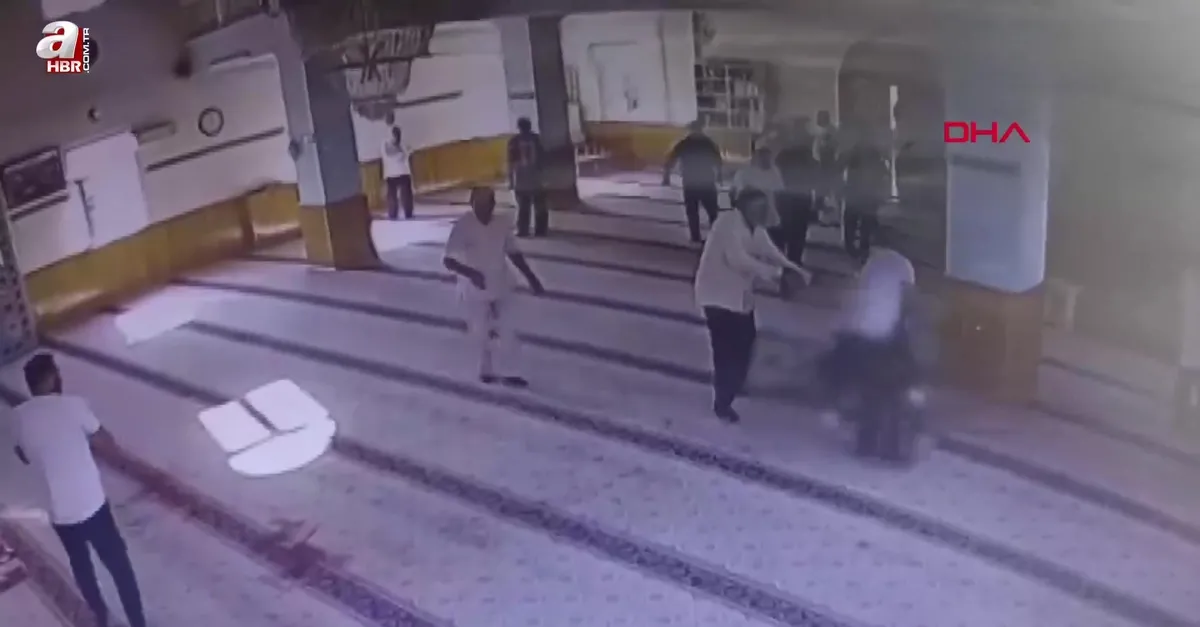 Camideki cinayet güvenlik kamerasında