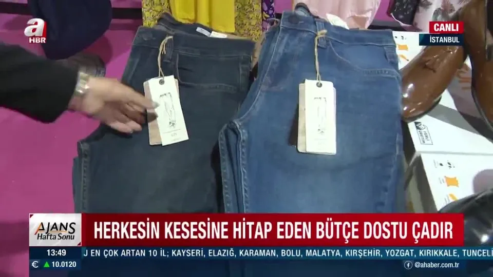 İndirim çadırı Avcılar’da kapılarını açtı