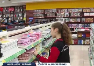 Kırtasiyelerde okul yoğunluğu: Öğrenciler için alışveriş devam ediyor
