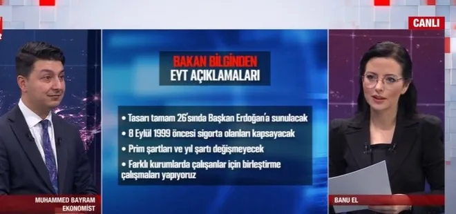 Emekli ve memur zamları için net oran verdi! En düşük bu miktarı alacaklar! Ekonomist Muhammed Bayram A Haber’de açıkladı
