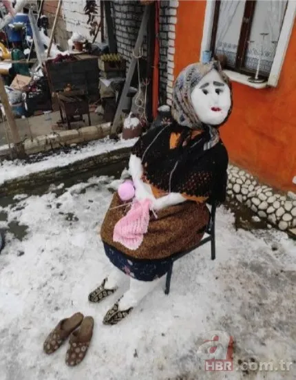 Bursa’da 7 yıl önce kardan yaptığı kadınla evlendi! Şimdi de bakın ne hediye etti 9