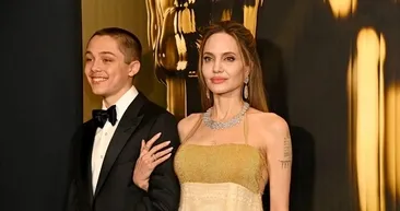 Angelina Jolie oğluyla davete katıldı! Son hali ilgi odağı oldu