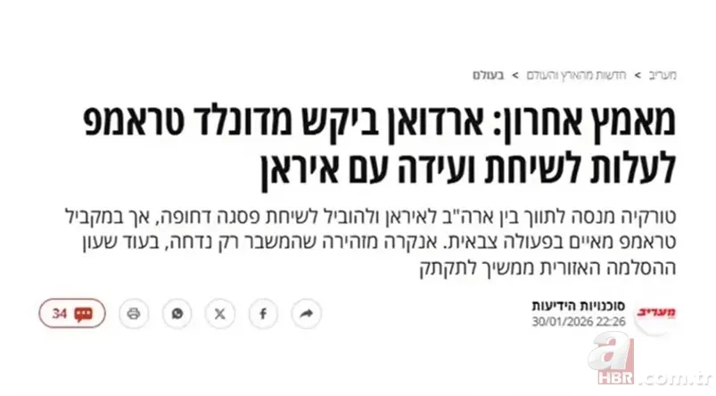 İran krizinde Türkiye merkezde! Dünya basını Ankara’nın arabuluculuk hamlesini yazdı 5