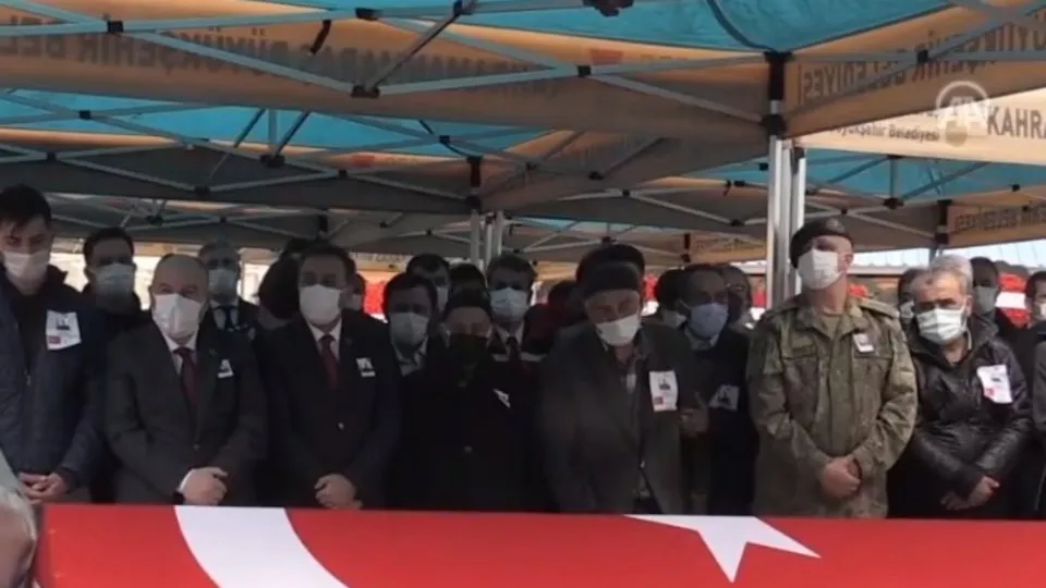 Bitlis şehidi astsubay başçavuş Mehmet Demir’e veda