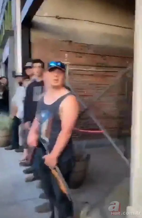 ABD'de 'iç savaşı' andıran görüntüler! Yağmaya karşı silahlı önlem... 4