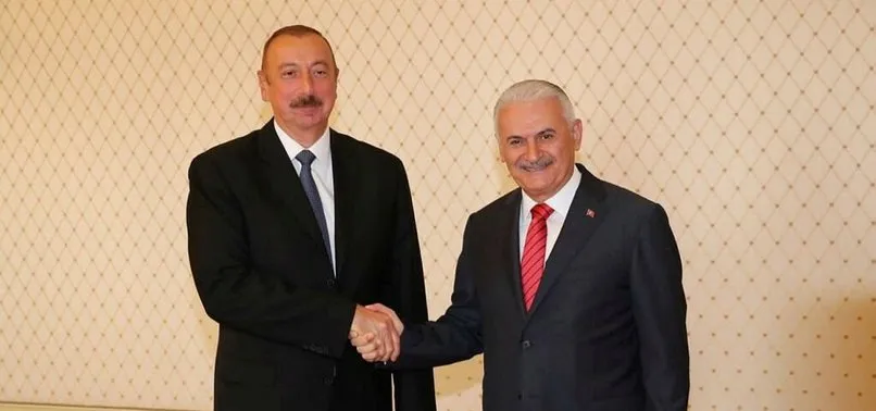 İlham Aliyev, TBMM Başkanı Binali Yıldırım’ı kabul etti