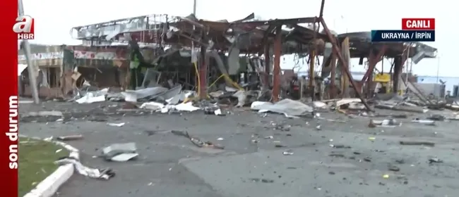 Rusya-Ukrayna savaşı 38. gününde! A Haber Rusların çekildiği İrpin’de