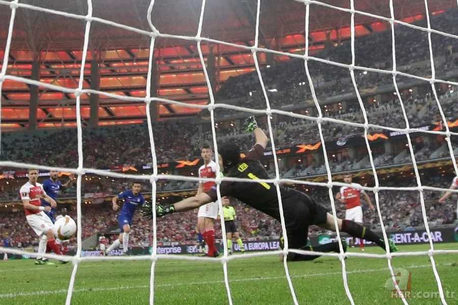 UEFA Avrupa Ligi finalinde Chelsea ezeli rakibi Arsenal'i geçip kupanın sahibi oldu! 24