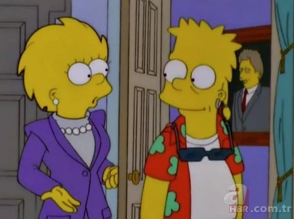 Simpsonlar dizisiyle ABD’deki yemin töreninde yaşanan benzerlikler dikkat çekti