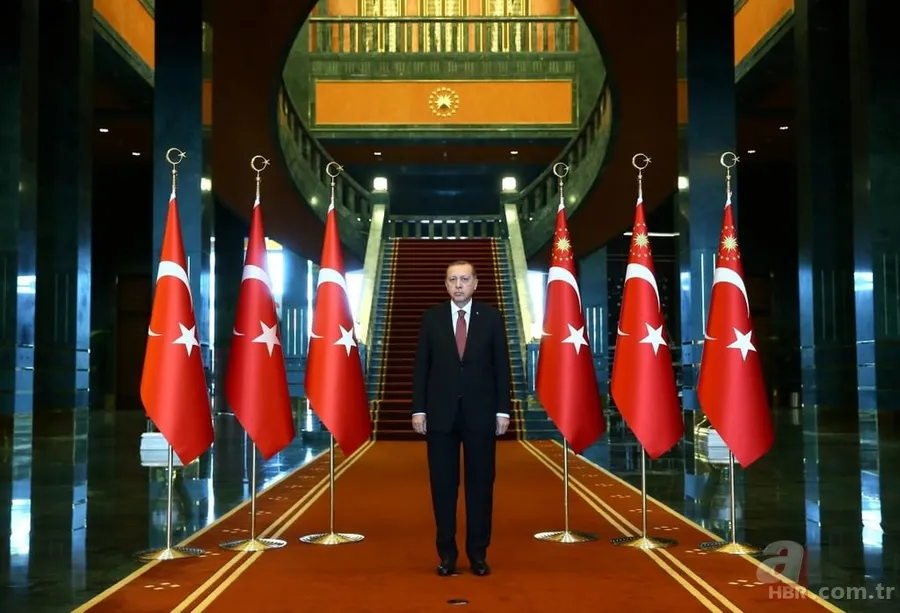 Cumhurbaşkanlığı Sarayı'ndaki tebrik törenine Devlet Bahçeli ilk kez katıldı 2