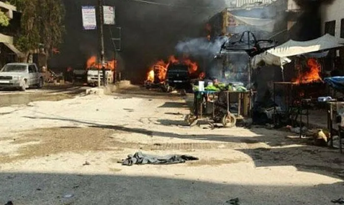 Son dakika: Afrin’de patlama: Çok sayıda ölü ve yaralı var - 1