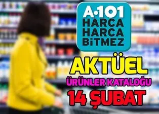 A101 14 Şubat sürprizleri! A101 aktüel ürünler kataloğu 14 Şubat ve fiyatları!