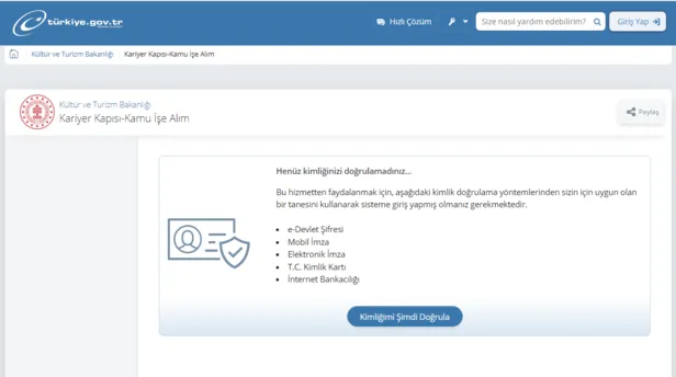 Bakanlık en az lise mezunu personel alımı yapıyor! Büro Görevlisi, Güvenlik Görevlisi, Temizlik Görevlisi, Şoför, Tekniker….