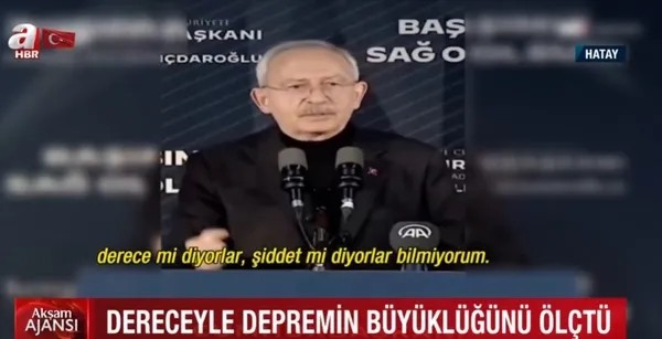 Kemal Kılıçdaroğlu’nun ’deprem’ vizyonu: Derece mi diyorlar şiddet mi diyorlar bilmiyorum