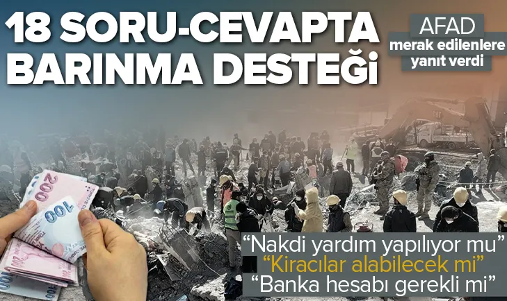 Barınma desteğine ilişkin tüm merak edilenler!