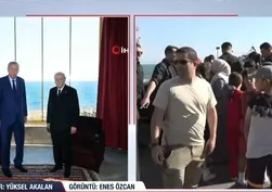 Ahlat'ta koyu sohbet! Başkan Erdoğan'a vatandaşlardan yoğun ilgi