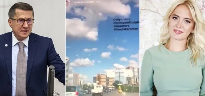 İYİ Partili vekil Lütfü Türkkan’ın kızı Dilara Türkkan’dan bir skandal daha! Cuma vakti şampanya patlatıp Instagram’dan paylaştı