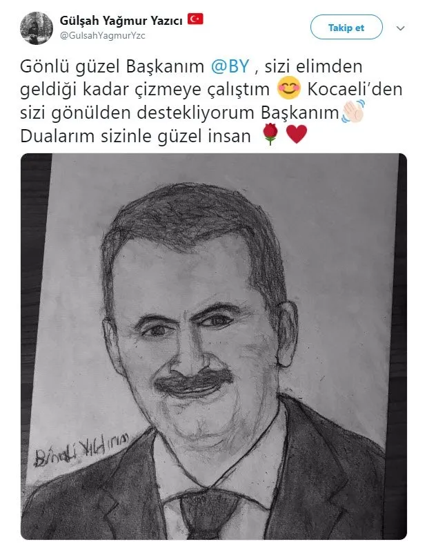 binali yildirim a duygulandiran surpriz