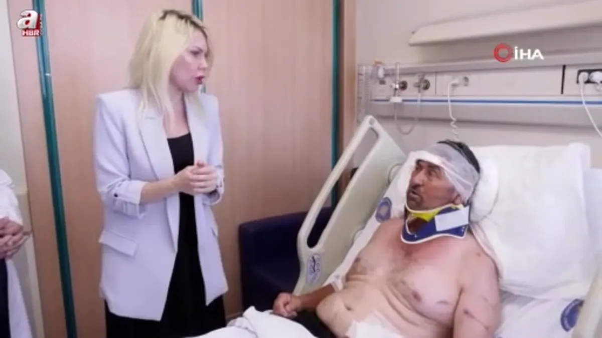 Aslan saldırısına uğrayan adam: Boğuştuk