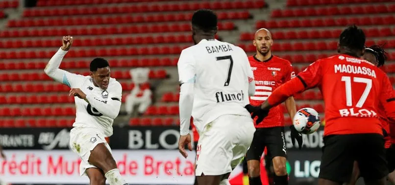 Lille Rennes'i tek golle geçti