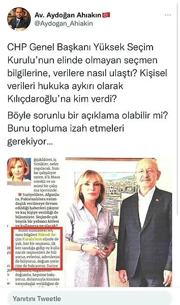Başkan Erdoğan’dan Bizdeki seçmen bilgileri YSK’da yok diyen Kemal Kılıçdaroğlu’na sert tepki: Hayatı yalan! Bu adama bedel ödetmeli