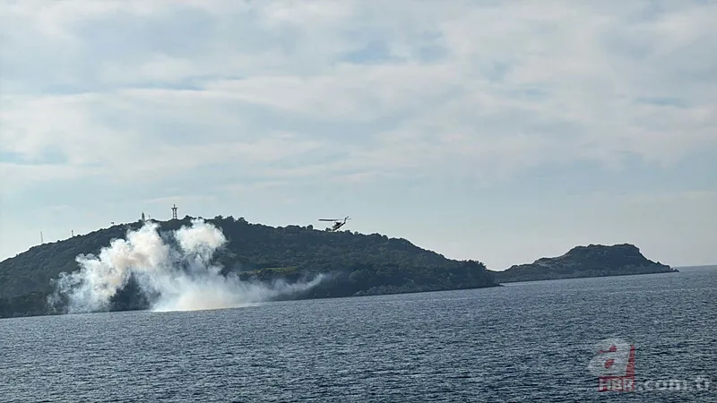 Mavi Vatan’da nefes kesen anlar! SAT timleri adaya bayrak dikti 7