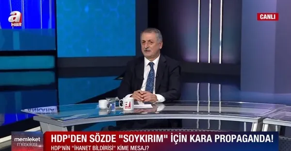Sabah gazetesi yazarı Mahmut Övür’de A Haber’de soykırım iddiasında bulunan ABD Başkanı Biden ve muhalefete tepki