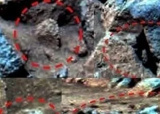 NASA paylaştı! 'Mars yüzeyinde kaza yapmış UFO var...'