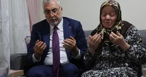Bakan Işıkhan’dan 15 Temmuz şehidinin ailesine ziyaret