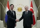 Başkan Erdoğan, Rutte ile görüştü