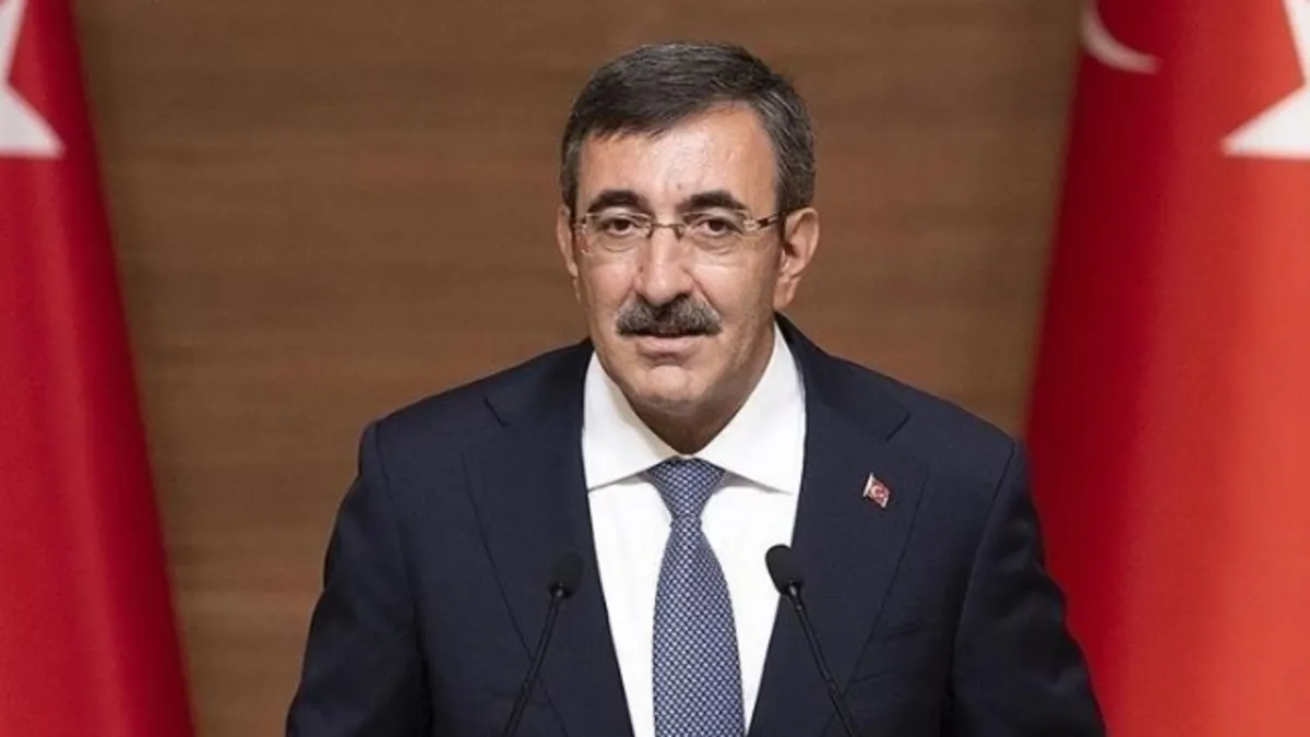 Cumhurbaşkanı Yardımcısı Cevdet Yılmaz'dan A Milliler'e tebrik mesajı