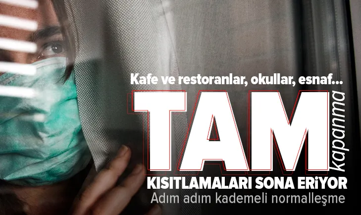 Türkiye'nin kademeli normalleşme takvimi! Kafe ve restoranlar açılacak mı? Yüz yüze eğitim başlayacak mı? Seyahat yasağı kalkacak mı?