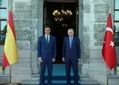 Başkan Erdoğan Sanchezi kabul etti