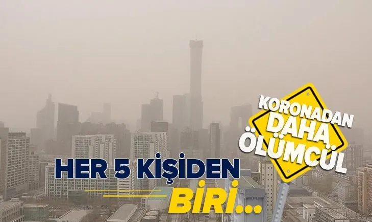 Harvard Üniversitesi'nden dikkat çeken araştırma! Dünya genelinde her 5 ölümden birinin nedeni hava kirliliği