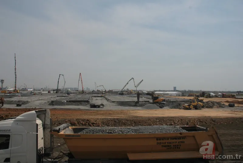 Başkan Erdoğan duyurmuştu! Atatürk Havalimanı'nda başlayan çalışmalar havadan görüntülendi 12