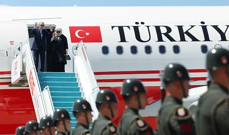 BAŞKAN ERDOĞAN HOLLANDA’YA GELDİ