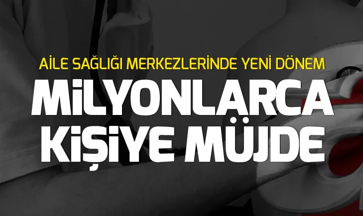 Aile sağlığı merkezlerinde check-up dönemi