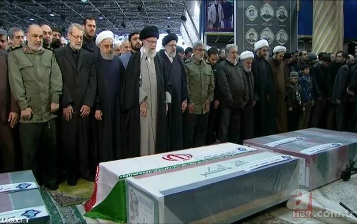 Binlerce İranlı Kasım Süleymani’nin cenazesine katıldı