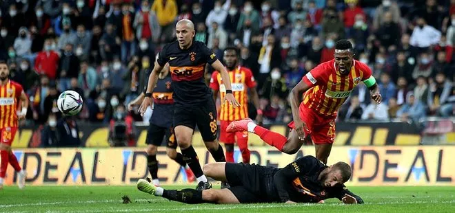Kayserispor 3-0 Galatasaray MAÇ SONUCU ÖZET