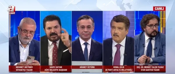 Türkiye’yi Suriye’ye çevirmek istiyorlar: Savcı Sayan A Haber ekranlarından Kürtlere seslendi